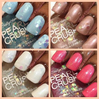 Sally Hansen Pearl Crush Swatches