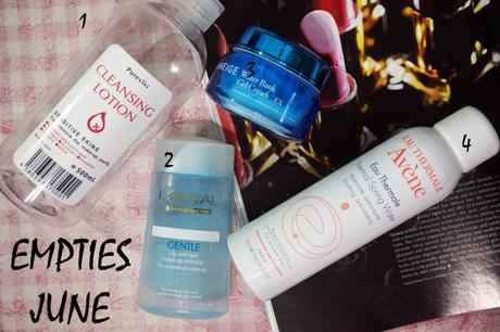 Empties of the month June