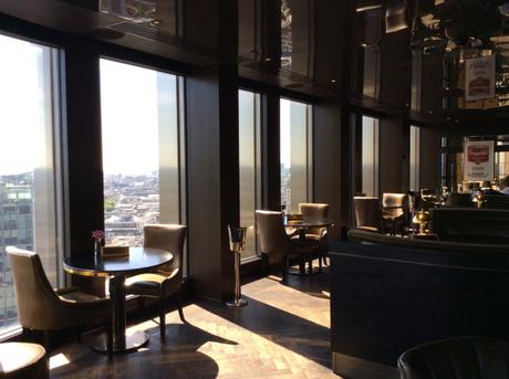 Enjoy a mid afternoon snack with the best views of London at ‘City Social’ near London’s Liverpool Street Station