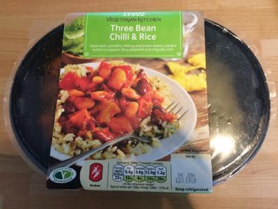 Today's Review: Tesco Vegetarian Kitchen Three Bean Chilli & Rice