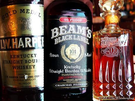 SCWC Tax Stamp Bourbon Tasting - IW Harper - Beam Black - Evan Williams 200th