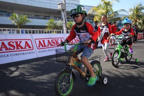 Families pedal at Alaska Cycle Asia Philippines