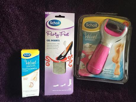 The pamper pack for my feet from Scholl