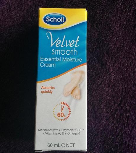 This is a brilliant moisture cream. It was just the right consistency and also absorbed quickly without being oily. Perfect way to end a Scholl's Pedicure.