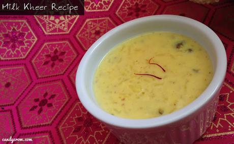 Rice Kheer Recipe, step by step, rice pudding