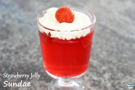 Sunday Sundae – Healthy Strawberry Jelly