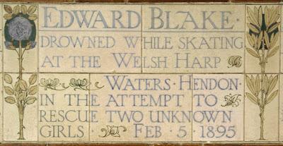 Postman's Park (15): death in the Frost