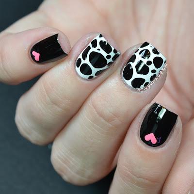 Cow Patterned Blobbicure