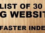 List Ping Websites Faster Indexing