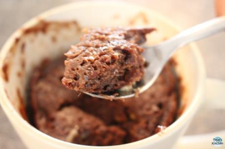 Mug Monday – Peanut Butter Triple Chocolate Mug Brownie