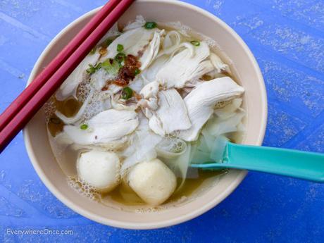 Bowl of noodles, George Town, Penang