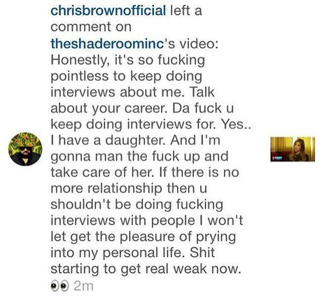 Karrueche Tran Blast Chris Brown On Instagram