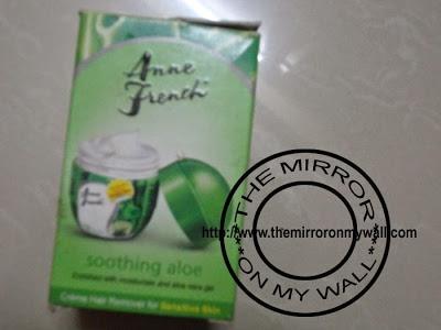 Anne French Hair Remover Cream In Soothing Aloe Review