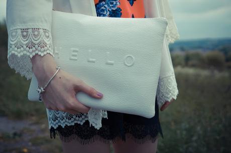 Hello Freckles Matalan Outfit Fashion Style Summer Clutch Bag