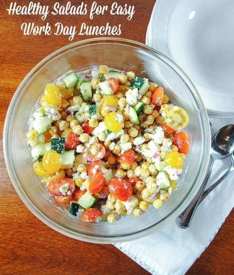 Make-Ahead Healthy Salads for Easy Work Day Lunches