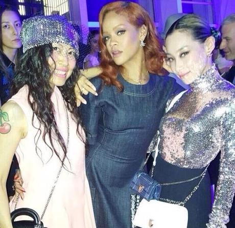 Rihanna Stunts At The Dior Tokoyo Fashion Show