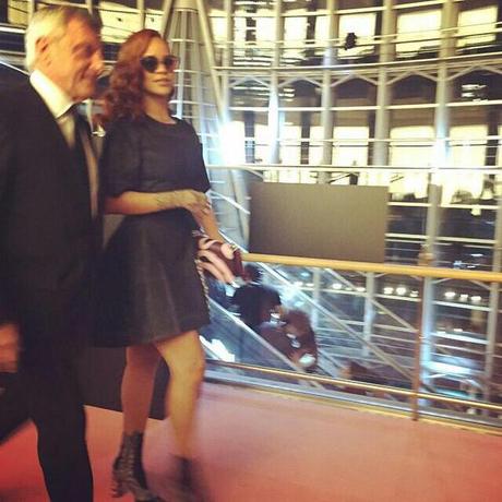 Rihanna Stunts At The Dior Tokoyo Fashion Show