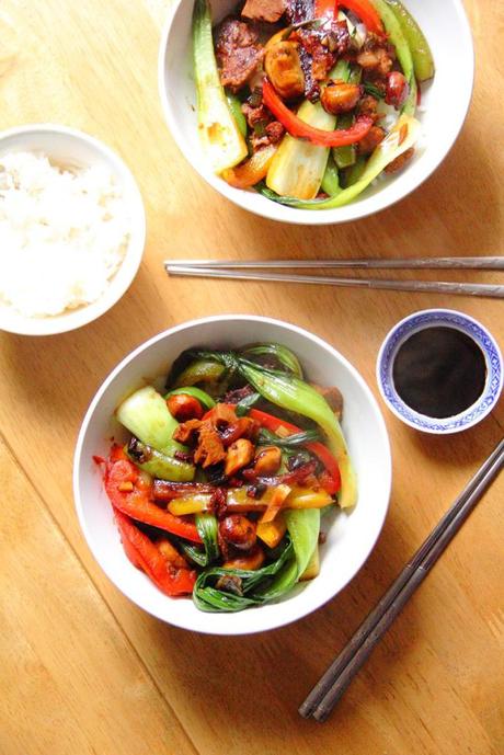 Mock Duck Asian Stir Fry