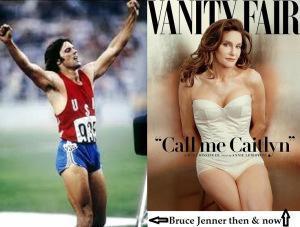 Bruce Jenner then & now