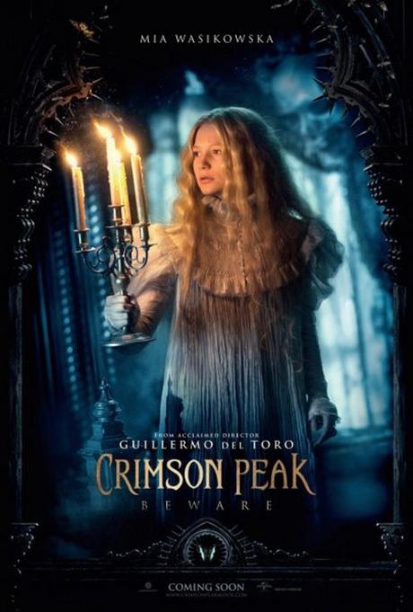 Character Posters for Guillermo del Toro's new Horror CRIMSON PEAK