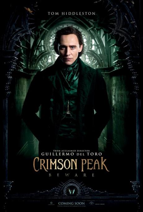 Character Posters for Guillermo del Toro's new Horror CRIMSON PEAK