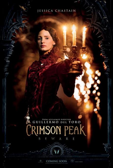 Character Posters for Guillermo del Toro's new Horror CRIMSON PEAK