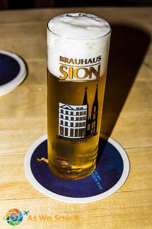 One form of Kolsch, a pale ale from Cologne