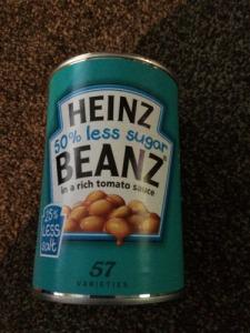 Heinz less sugar Beanz