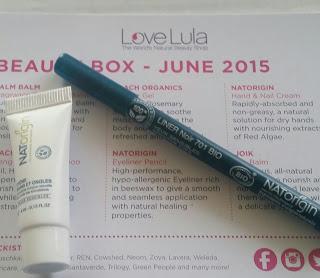 Love Lula Beauty Box June 2015.