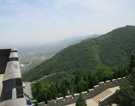 View from Mt Lishan