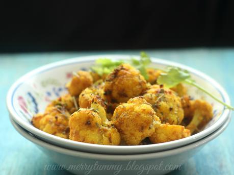 Achari Gobi: Cauliflower With Pickle Spices: Side Dish