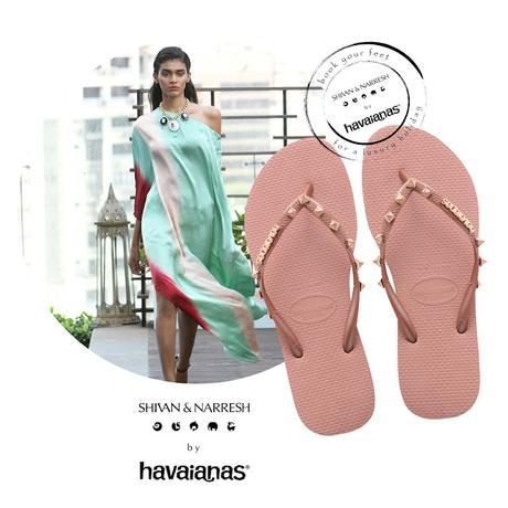 Havaianas Flip-Flop Designed By Shivan and Narresh : Slim Metal Mesh and Slim Hardware