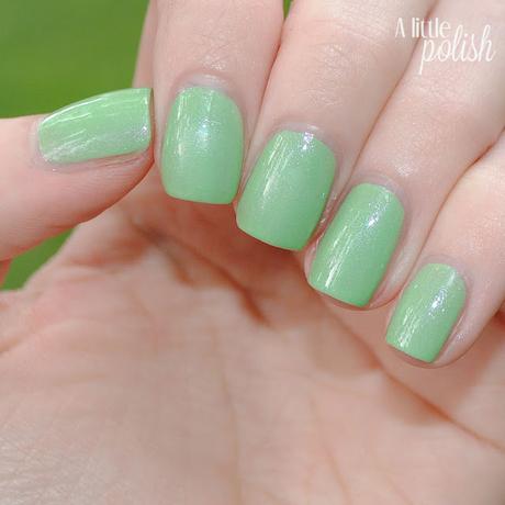 Blue Eyed Girl Lacquer - Queen Lime Rose Zinnia