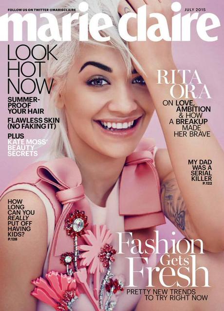 Rita Ora Covers Marie Claire Magazine July’s Issue & Talks Calvin Harris