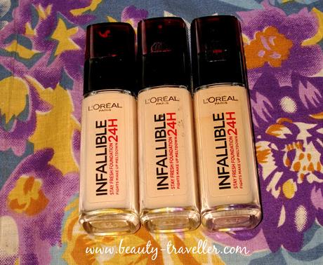 Review : L'Oreal Infallible 24H Foundation