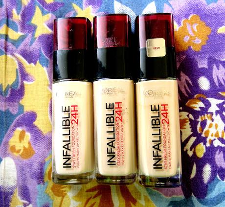 Review : L'Oreal Infallible 24H Foundation