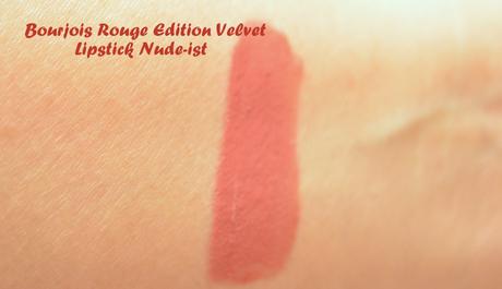 Bourjois Rouge Edition Velvet Matte Lipstick Nudeist 07