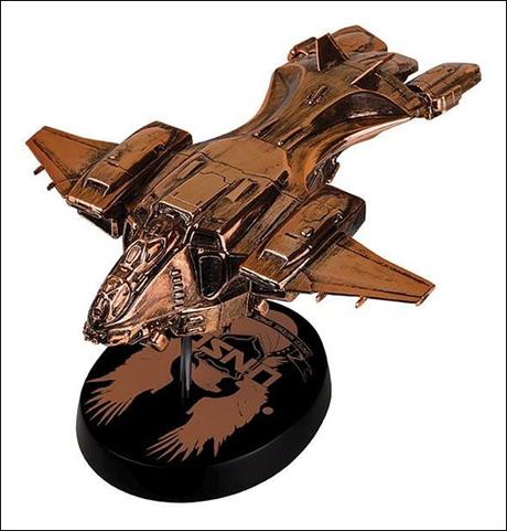 Halo UNSC Pelican Dropship Replica - SDCC Exclusive Bronze Edition