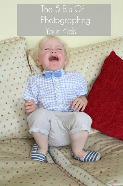 The 5 B's Of Photographing Your Kids
