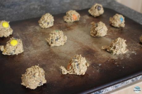 Muesli M&M Cookies (Eggless)