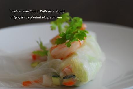 Vietnamese Salad Rolls (Goi Guon) 越式沙拉卷