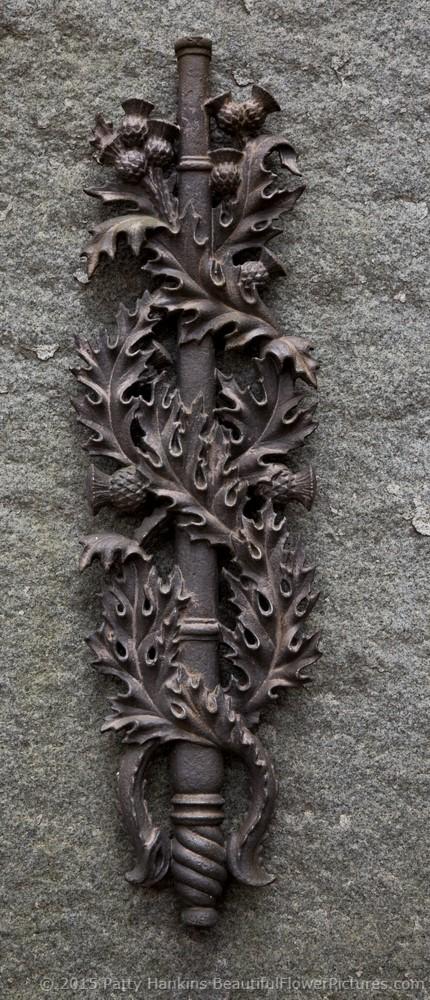 Wrought Iron Decoration, Savannah, Georgia © 2015 Patty Hankins
