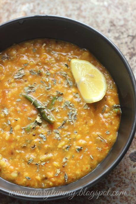 Panchmel Daal: Panchpuran Dal: Panchtatra Daal: Rajasthani Marwadi Dal: For Bati