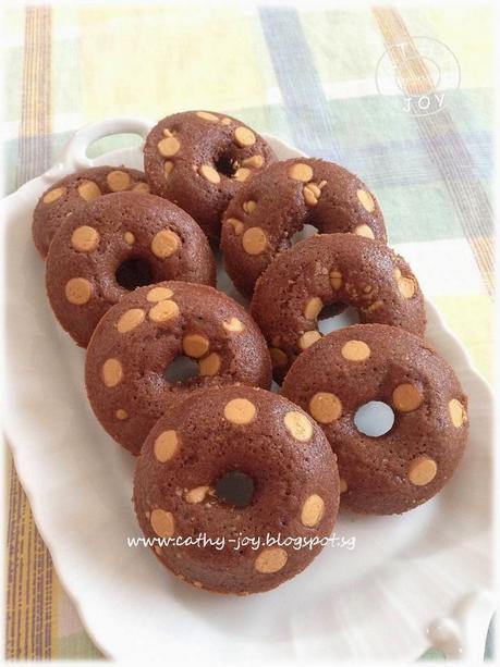 Peanut Butter Chips Doughnuts