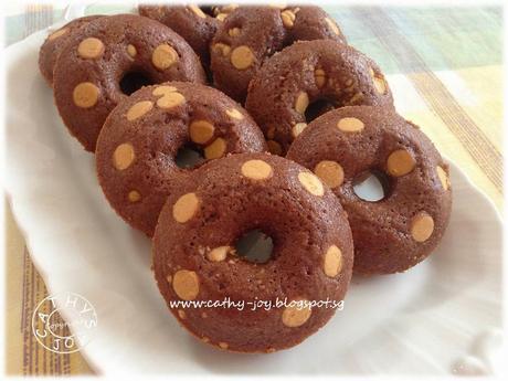 Peanut Butter Chips Doughnuts