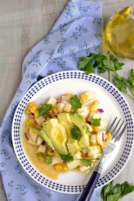 Avocado Jicama Salad