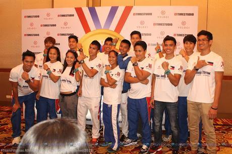 Celebration of Philippine Athletics Team Victory for the 28th SEA Games
