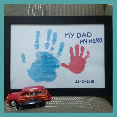 Father’s Day DIY – Handprint Craft
