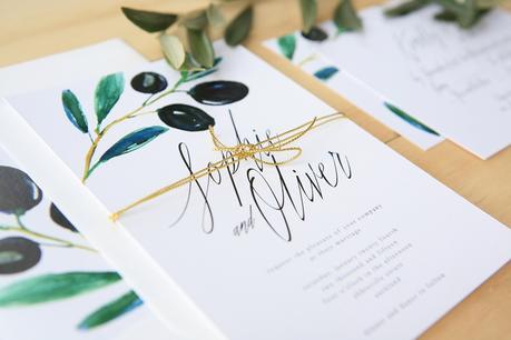 FREE Olive Script Wedding Printables