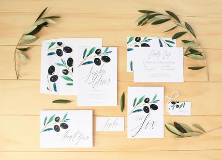 FREE Olive Script Wedding Printables